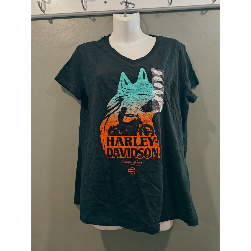 Harley Davidson Born Free large top NEW